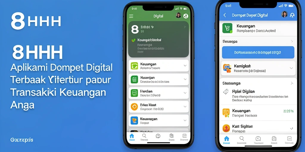 Tampilan antarmuka 8HHH yang sederhana dan mudah digunakan.