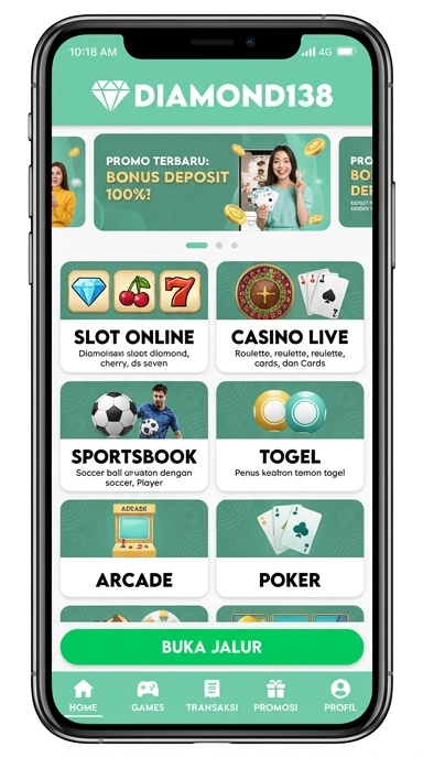 Tampilan link alternatif diamond138